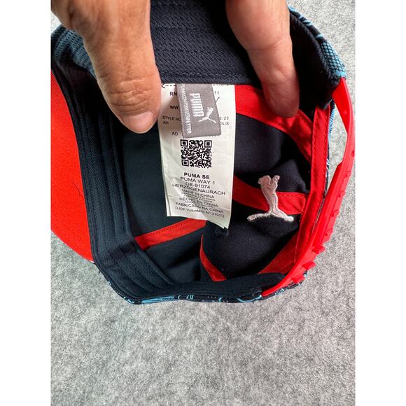 Puma Way 1 Unisex Red Bull Racing Team Adjustable Snapback Navy‎ Hat - Picture 3 of 6